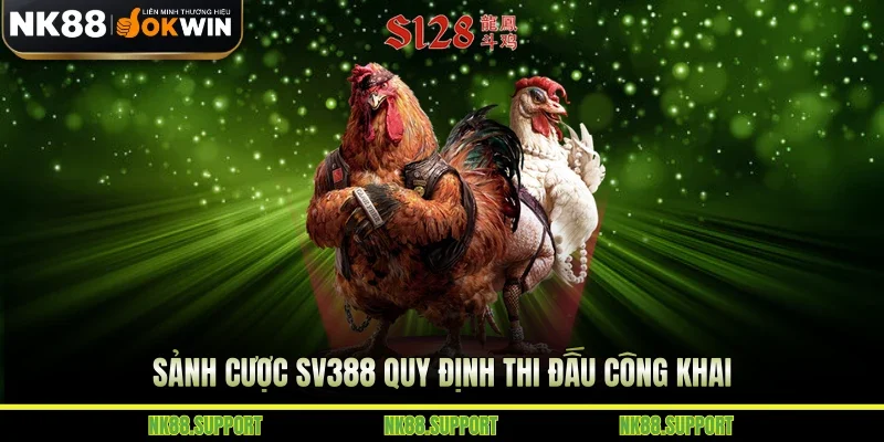 Sảnh cược SV388 quy định thi đấu công khai
