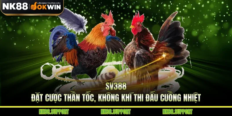 SV388 - Đặt Cược Thần Tốc, Không Khí Thi Đấu Cuồng Nhiệt